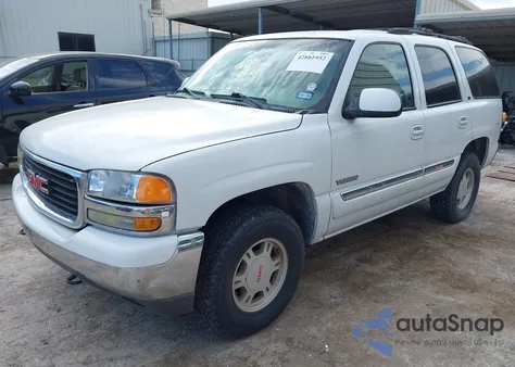 2002 GMC Yukon Sle z USA, uszkodzony, nr VIN 1GKEC13V12J169701
